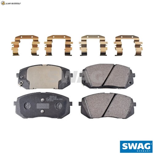 Brake pad set disc - disc,
