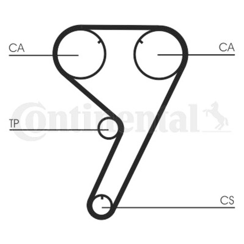 Contitech timing belt for - contitech,