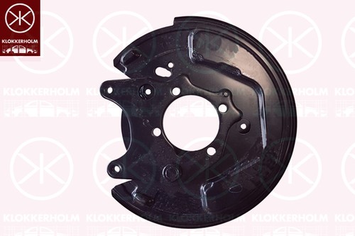Rear axle left klokkerholm - rear,