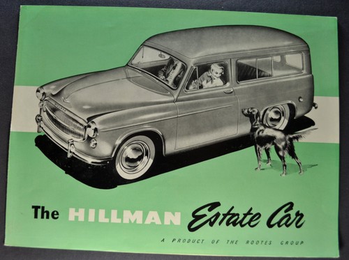 1956 hillman estate car - hillman,
