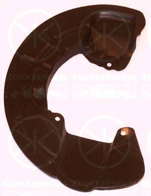 Front axle left klokkerholm - front,